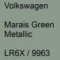 Preview: Volkswagen, Marais Green Metallic, LR6X / 9963.